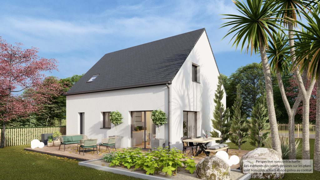 Maison+Terrain de 4 pièces avec 3 chambres à La-Chapelle-aux-Filtzmeens 35190 – 221640 € - HHE-26-10-27-2